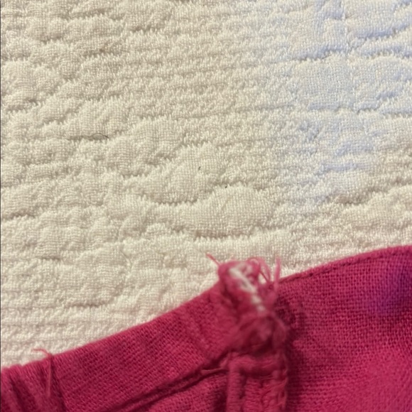 Old Navy Pink Midi linen blend Dress with Spaghetti Straps - Picture 9 of 11